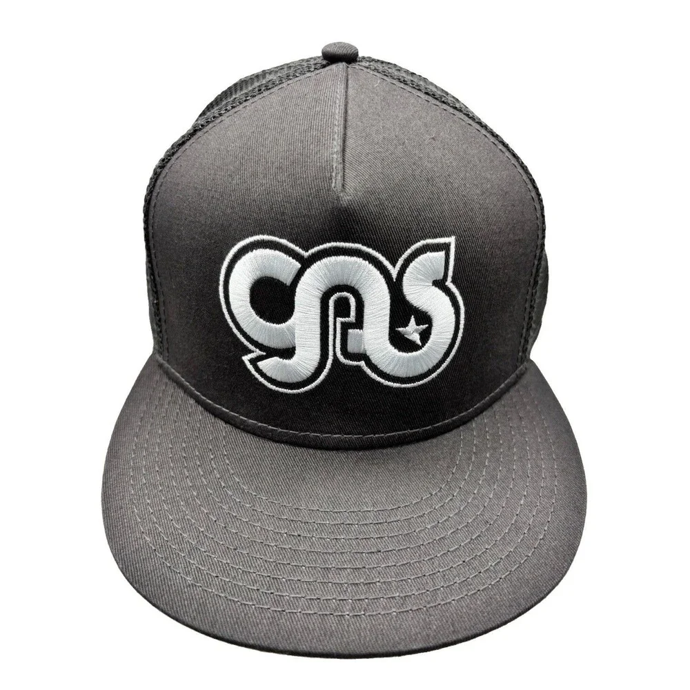 Galpin Auto Sports GAS Trucker Hat Snapback Cap Black Mesh Pimp My Ride